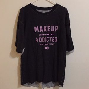 Pullover by ud with printed message